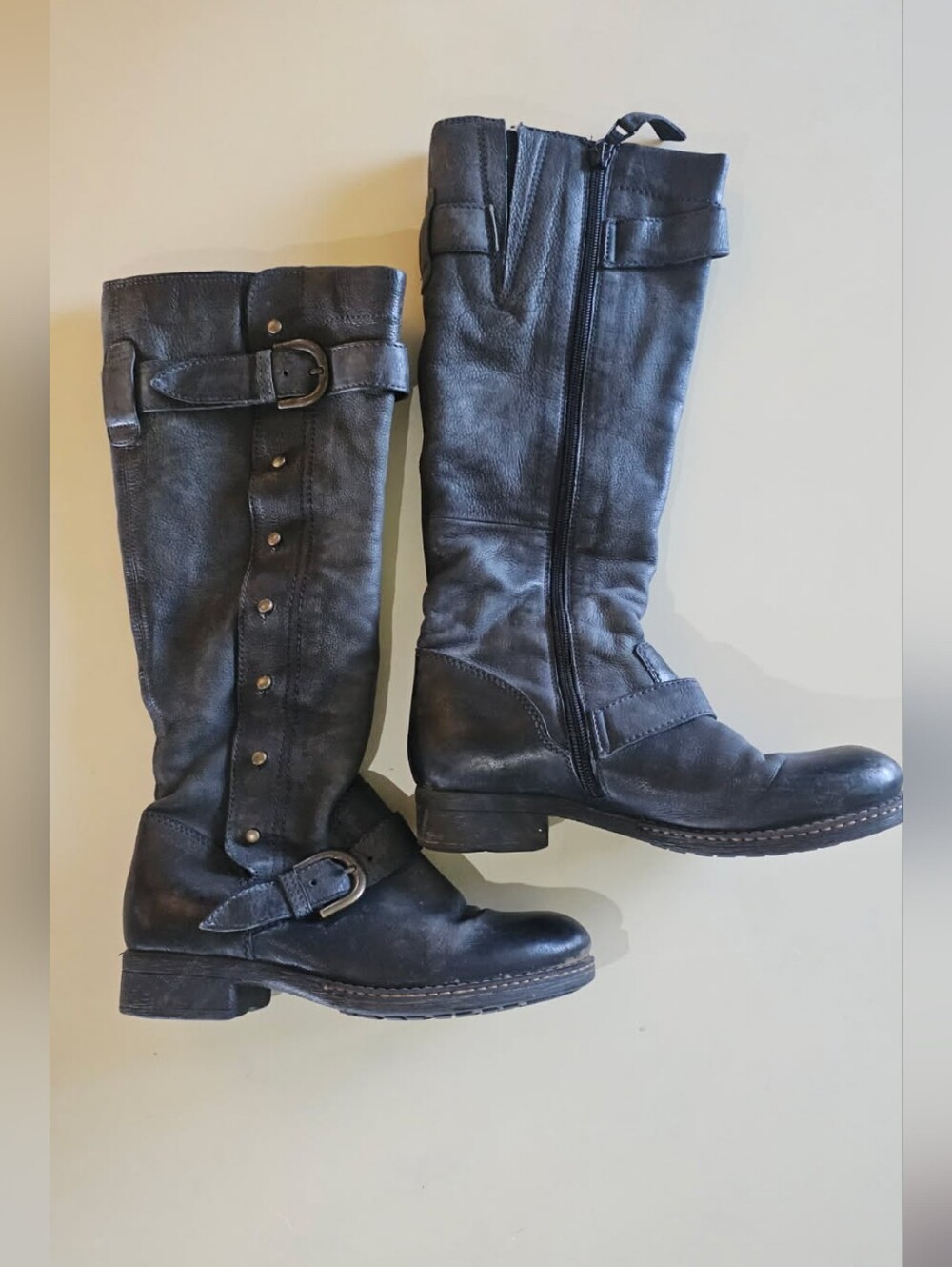 Mjus Leather Knee High Boots